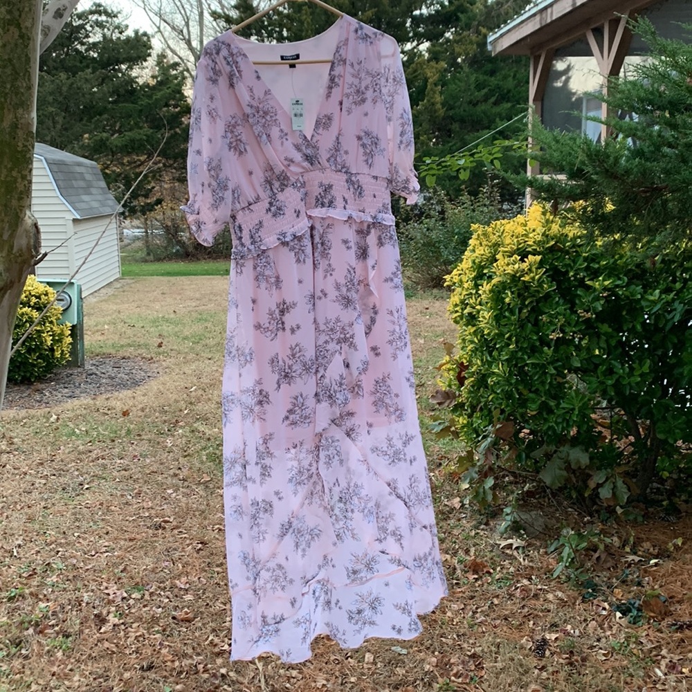 Pink floral Express Outlet dress